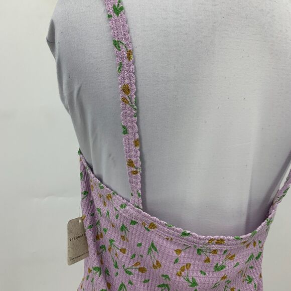 Free People Intimately Tank Top Womens L Large Lilac One of the Girls Camisole - Picture 5 of 16